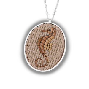 Denizatı Mozaik Gümüş Kolye