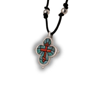 Haç Mozaik Kolye